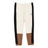 Pantalon de Survêtement Jogger Color-Block - Blanc/Marron/Bleu Marine