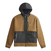 Pemberton Zip Fleece - Chocolate/Black