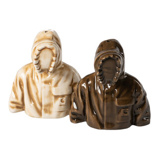 Carhartt WIP Salt And Pepper Shakers - Ceramic Salt/Hamilton Brown