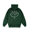 Le Baiser Zipped Hoodie - Forrest Green