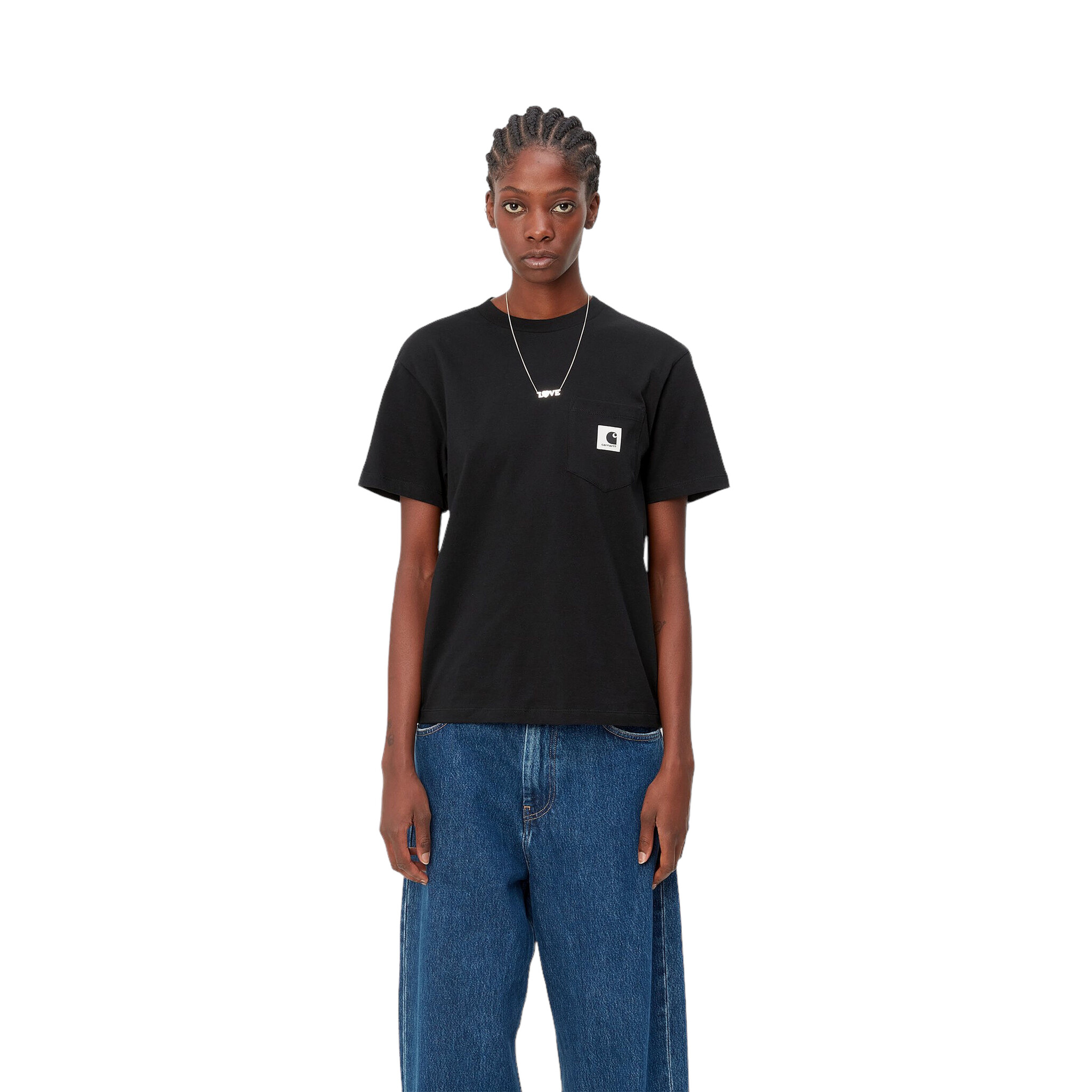 Carhartt WIP W' S/S Pocket T-shirt - Black