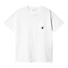 W' S/S Pocket T-shirt - White