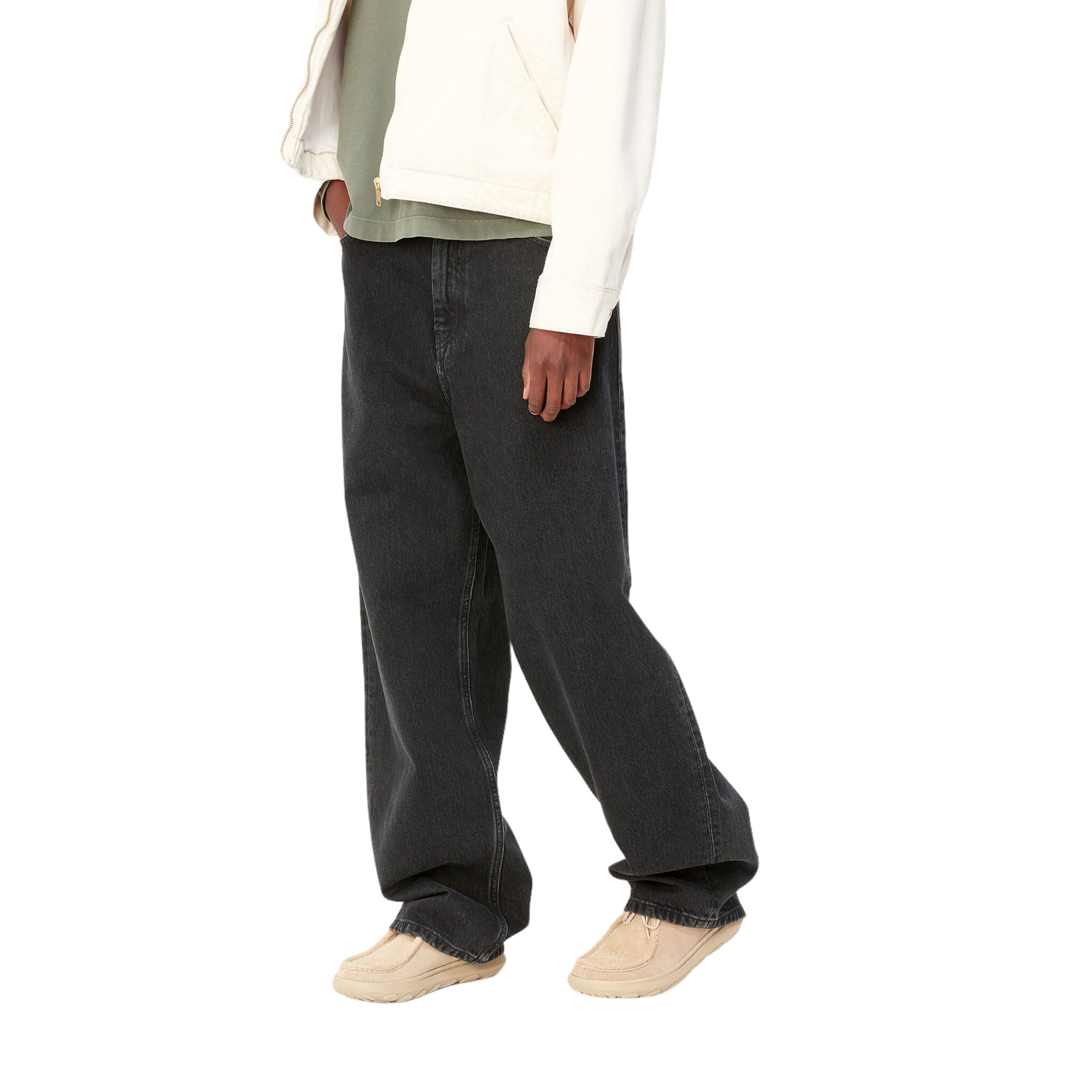 Carhartt WIP W' Brandon Pant - Black (Stone Washed)