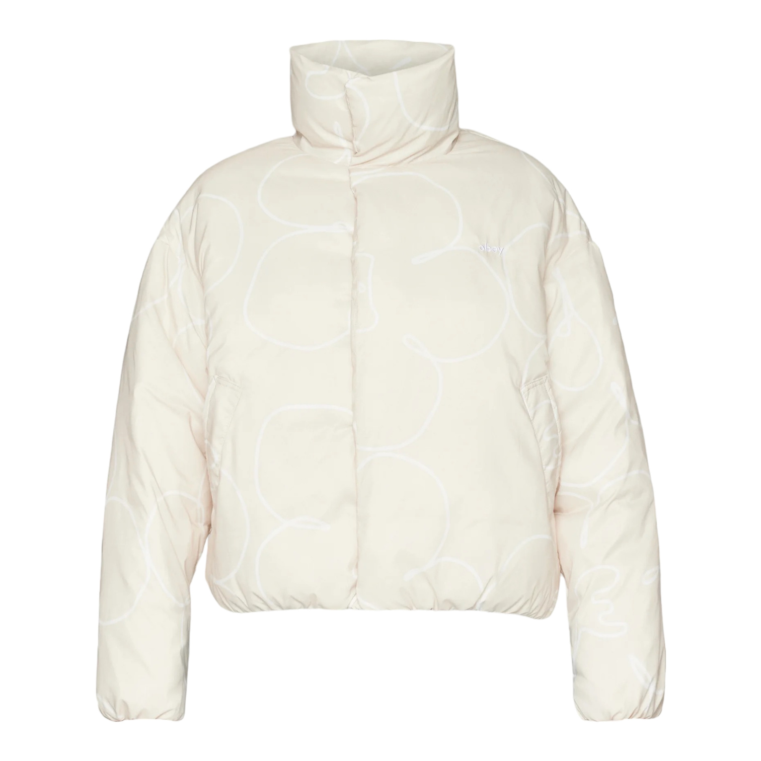 Obey Obey Persona Puffer - Clay Multi