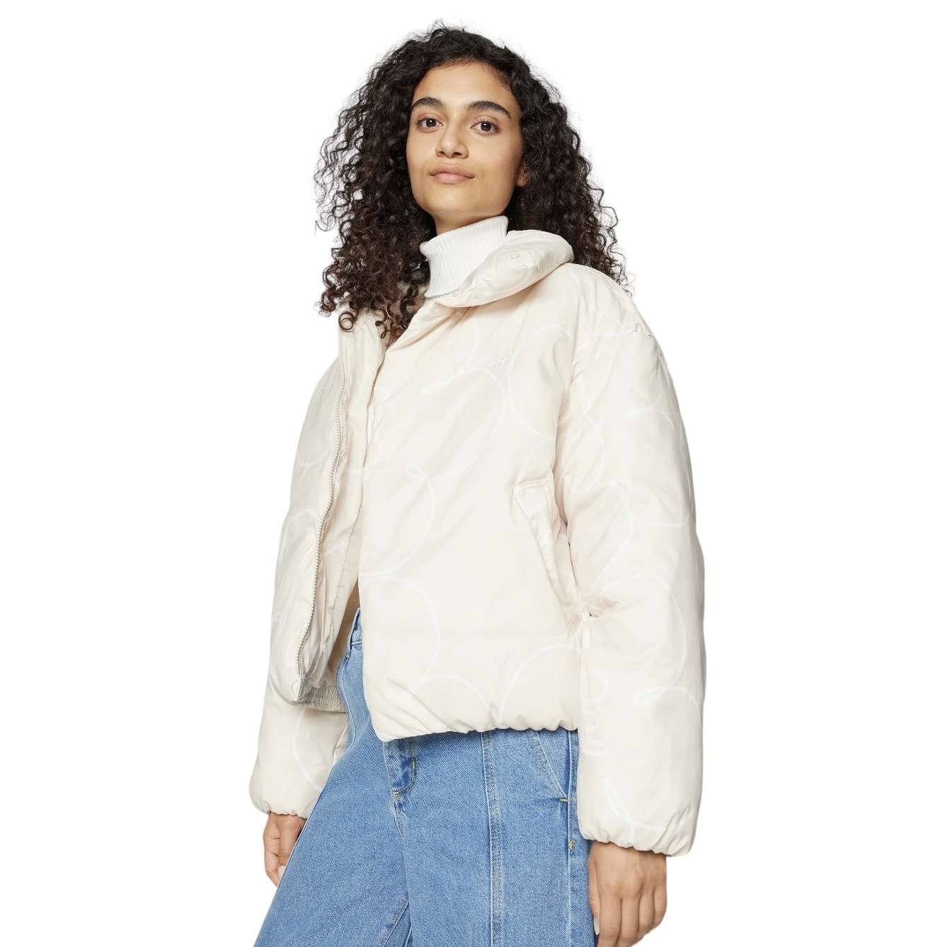 Obey Obey Persona Puffer - Clay Multi