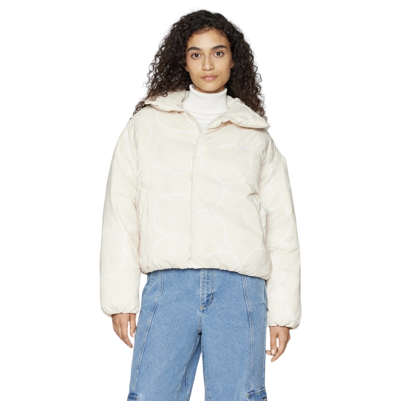 Obey Obey Persona Puffer - Clay Multi