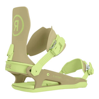 Ride C-6 Bindings - Olive/Lime