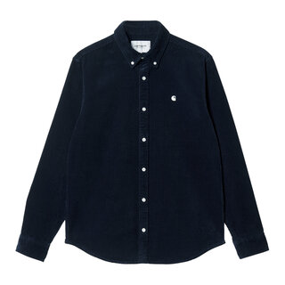 Carhartt WIP L/S Madison Cord Shirt - Dark Navy/Wax