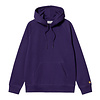 Hooded Chase Sweat - Tyrian/Gold