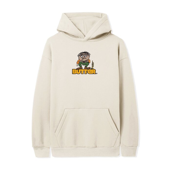Butter Blues Logo Hoodie - Cream