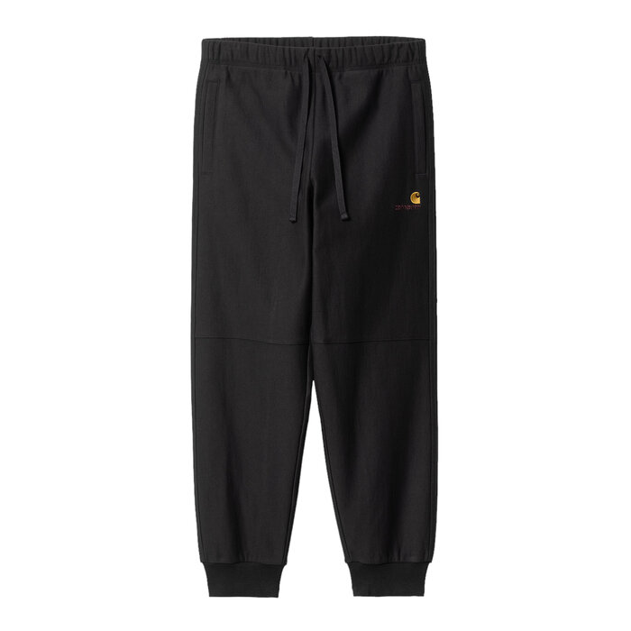 Carhartt WIP American Script Jogging Pant - Black