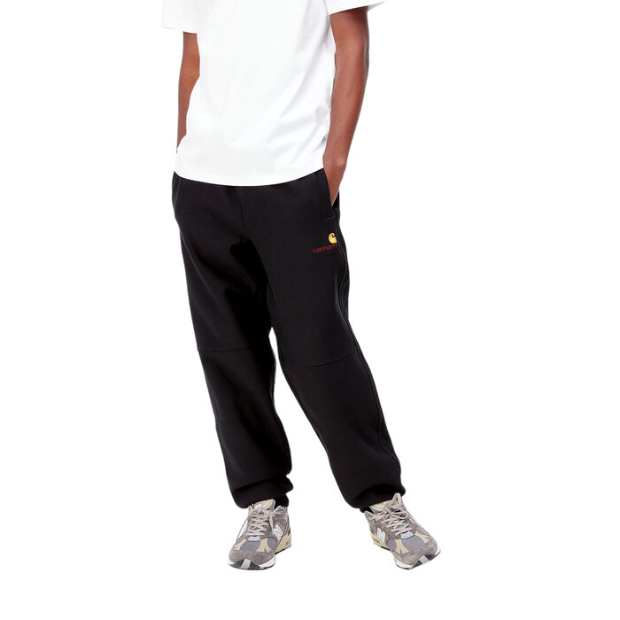 Carhartt WIP American Script Jogging Pant - Black