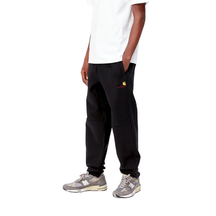 Carhartt WIP American Script Jogging Pant - Black