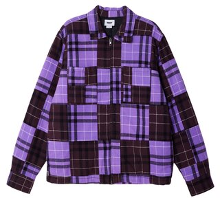 Obey Curtis Shirt Jacket - Orchid Multi