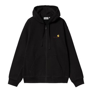 Carhartt WIP Hooded American Script Jacket - Black