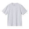 W' S/S Casey T-shirt - Ash Heather/Silver