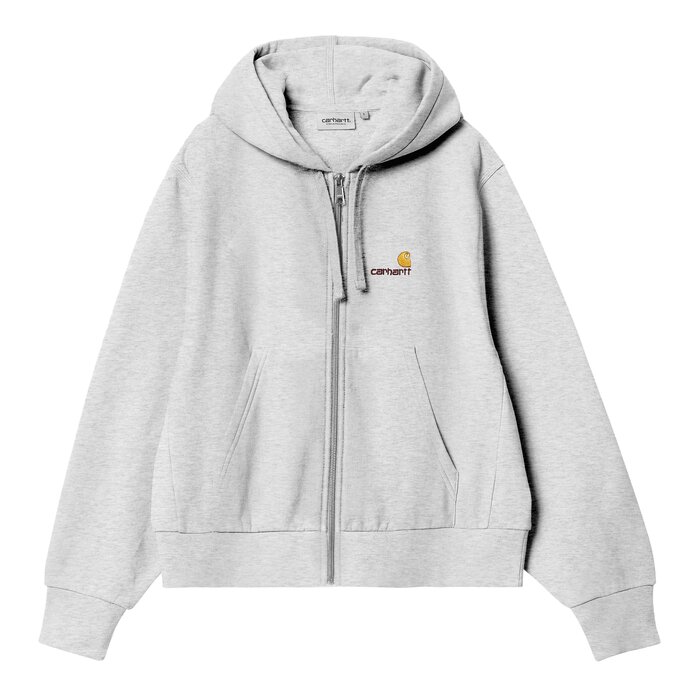 Carhartt WIP W' HD American Script Jacket - Ash Heather