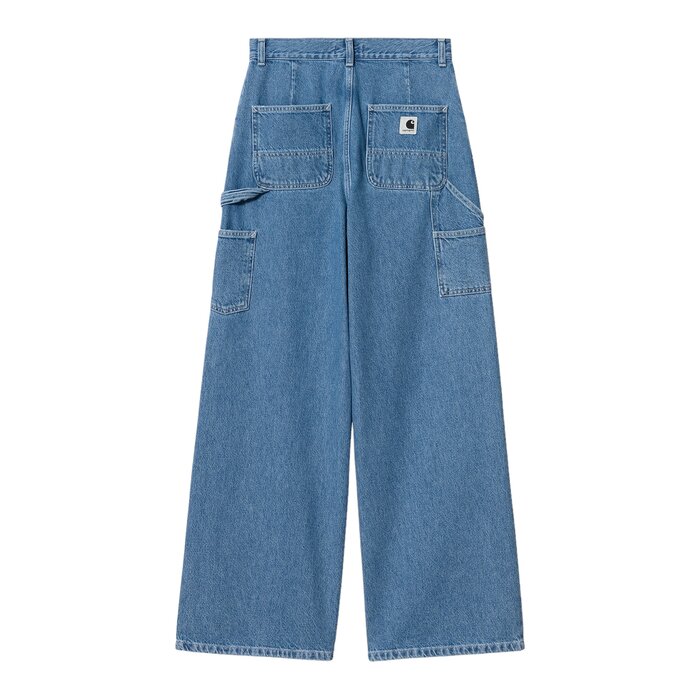 Carhartt WIP W' Jens Pant - Blue (Heavy Stone wash)