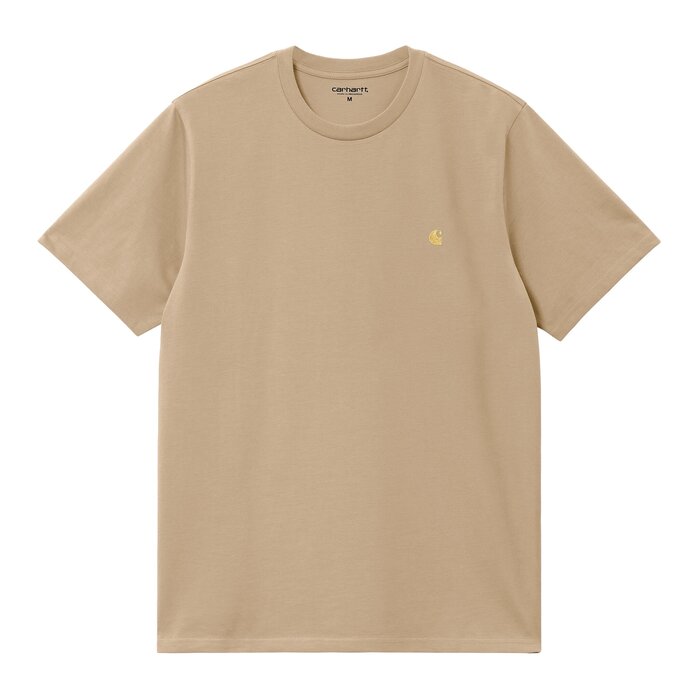 Carhartt WIP S/S Chase T-Shirt - Sable/Gold