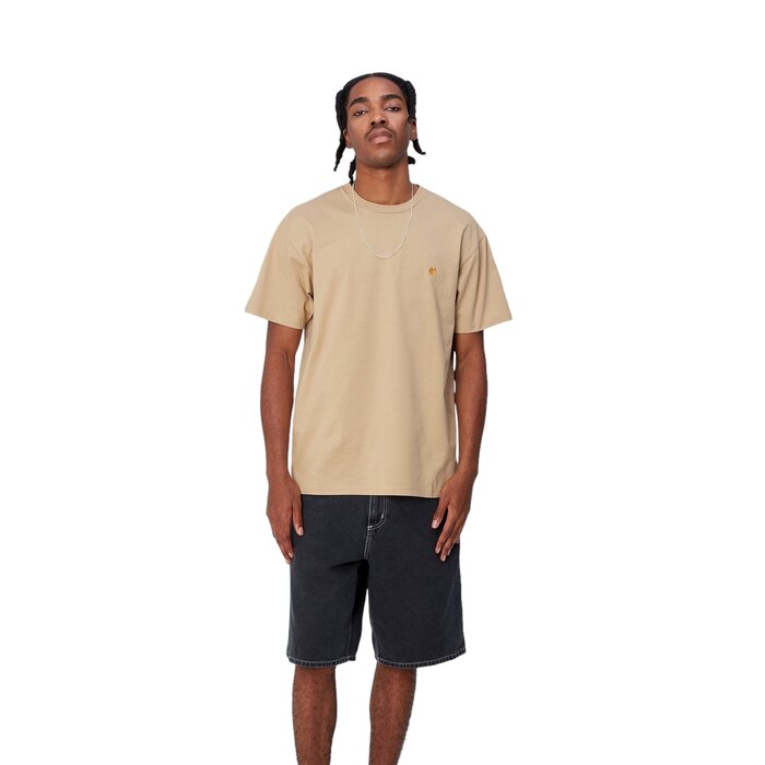 Carhartt WIP S/S Chase T-Shirt - Sable/Gold
