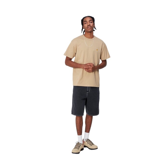 Carhartt WIP S/S Chase T-Shirt - Sable/Gold