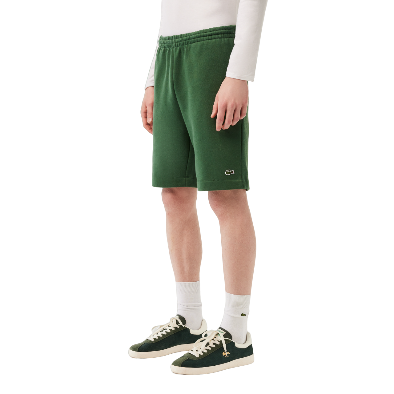 Lacoste Short Tennis Lacoste SPORT en molleton - Vert
