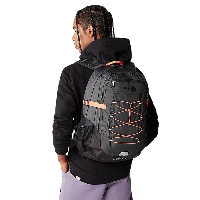 The North Face Borealis Classic - Asphalt Grey/Retro Orange