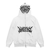 Hoodie Full Zip Blitz - White