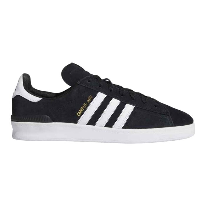 Adidas Skateboarding Campus ADV - Core Black / Cloud White / Cloud White
