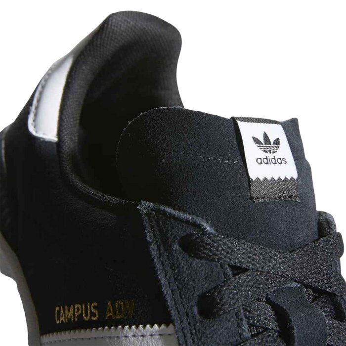 Adidas Skateboarding Campus ADV - Core Black / Cloud White / Cloud White