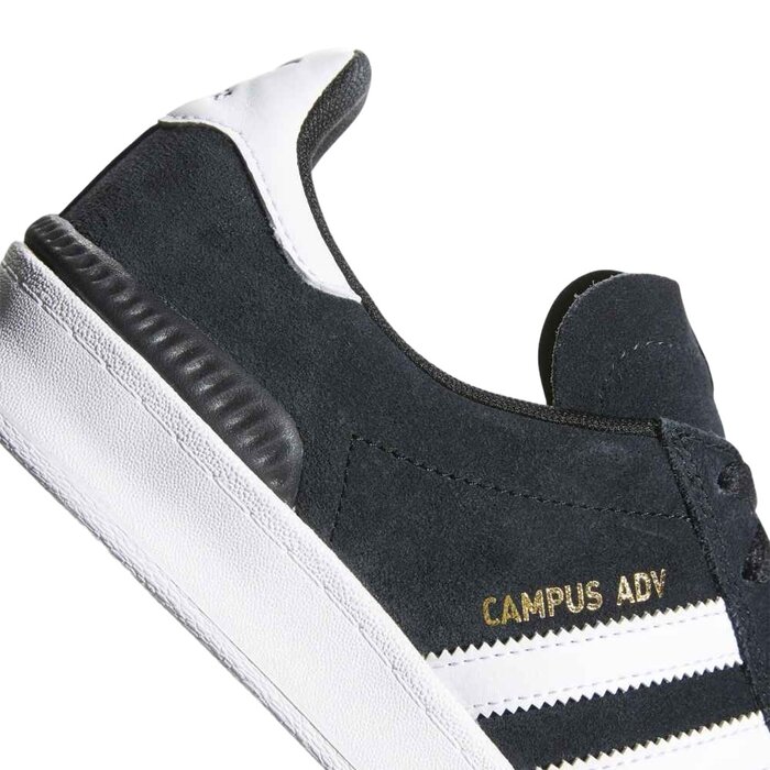 Adidas Skateboarding Campus ADV - Core Black / Cloud White / Cloud White