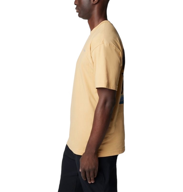 Columbia Black Butte S/S Tee - Light Camel/Road Trip Vibes