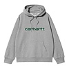 Hooded Carhartt Sweat - Grey Heather/Chervil