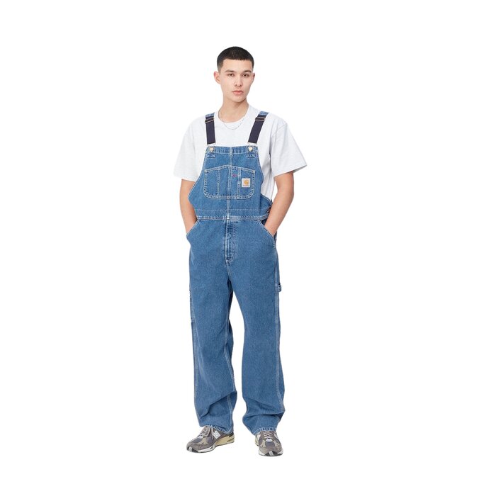Carhartt WIP Bib Overall - Blue Stone Washed
