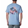 Kwick Hike Back Graphic SS Tee - Skyler Heather/Mountainair