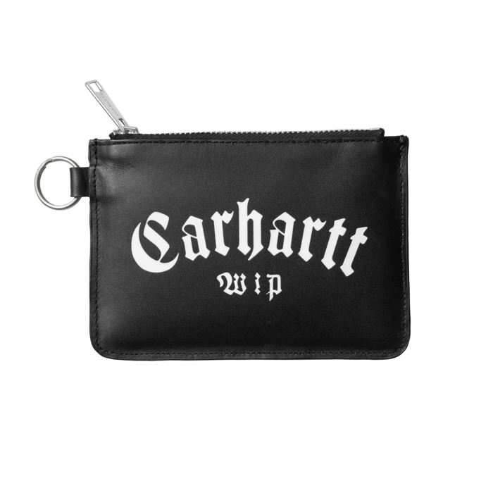 Carhartt WIP Onyx Zip Wallet - Black/White