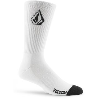 Volcom Full Stone Sock 3PK ( 9-12 ) - White