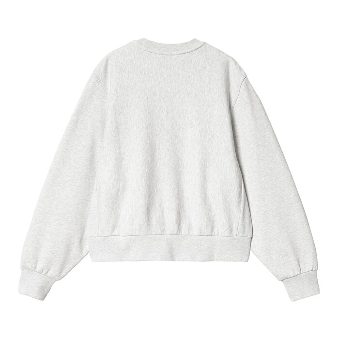 Carhartt WIP W' American Script Sweat - Ash Heather