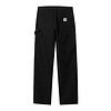 W' Pierce Pant - Black (Rinsed)