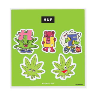 Huf Kawaii Buddy Magnet - Multi
