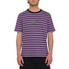 Rayeah Stripes S/S Tee - Deep Purple