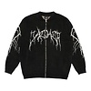 Crash Knit Bomber - Black