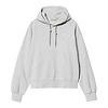 W' Hooded Casey Sweatshirt - Ash Heather/Silver