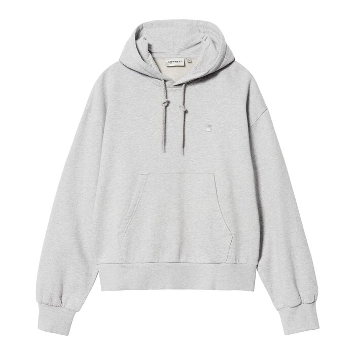 Carhartt WIP W' Hooded Casey Sweatshirt - Ash Heather/Silver