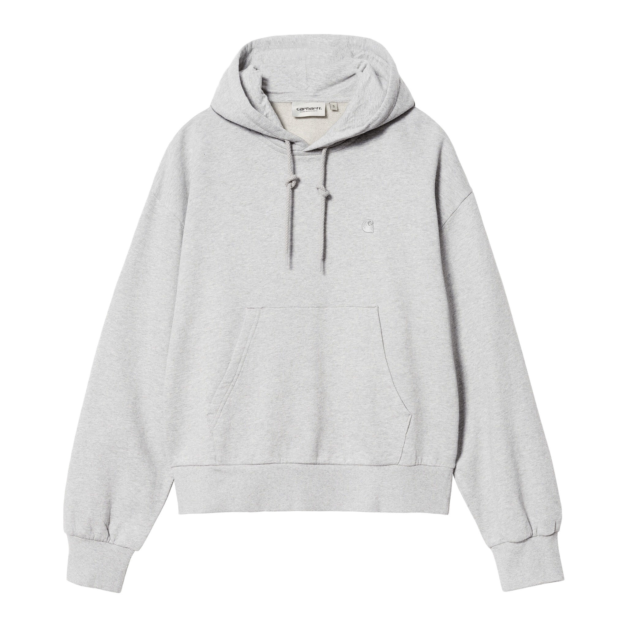 Carhartt WIP W' Hooded Casey Sweatshirt - Ash Heather/Silver