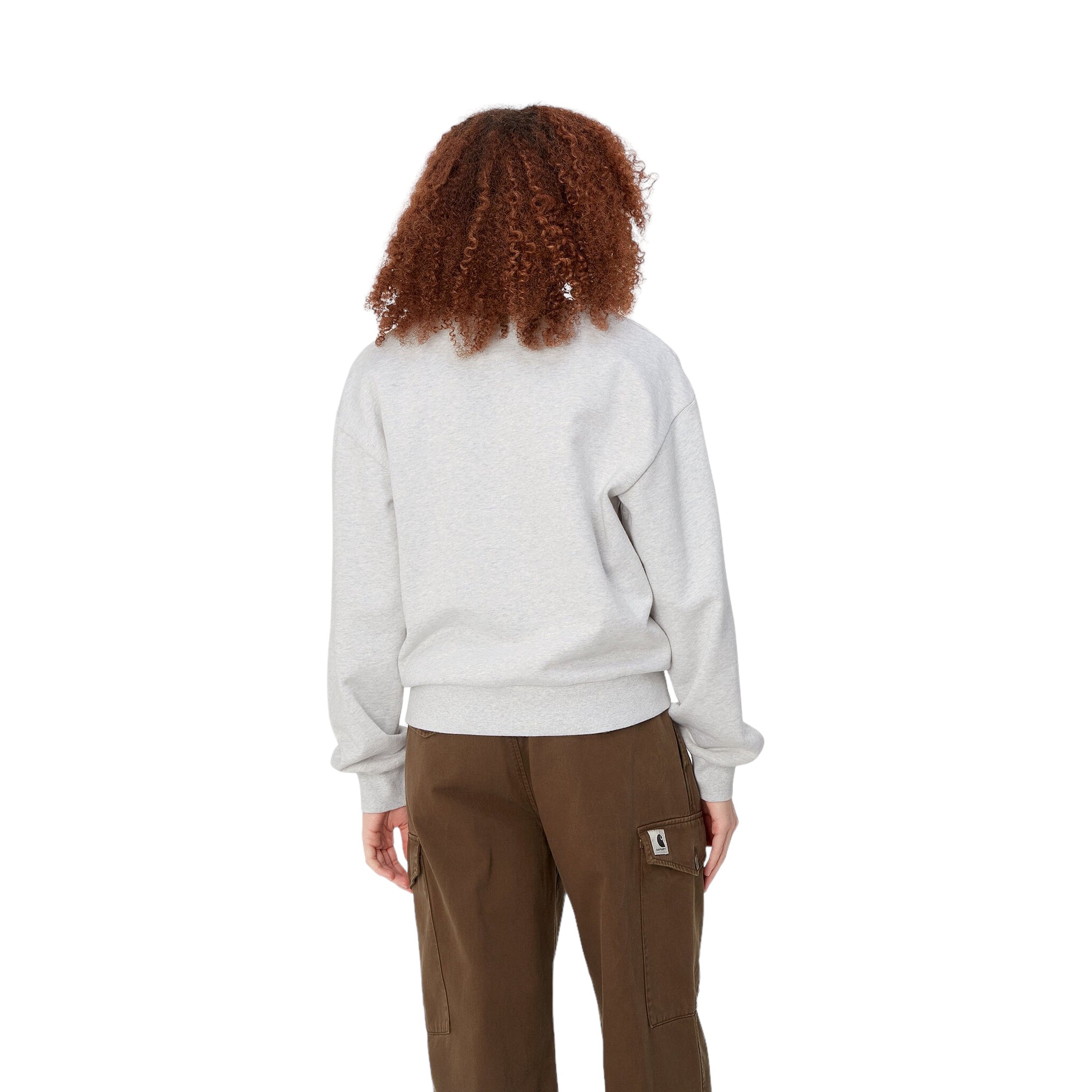 Carhartt WIP W' Casey Sweatshirt - Ash Heather/Silver