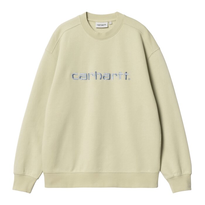 Carhartt WIP W' Carhartt Sweat - Beryl/Frosted Blue