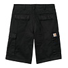 Regular Cargo Short - Black(Garment Dyed)