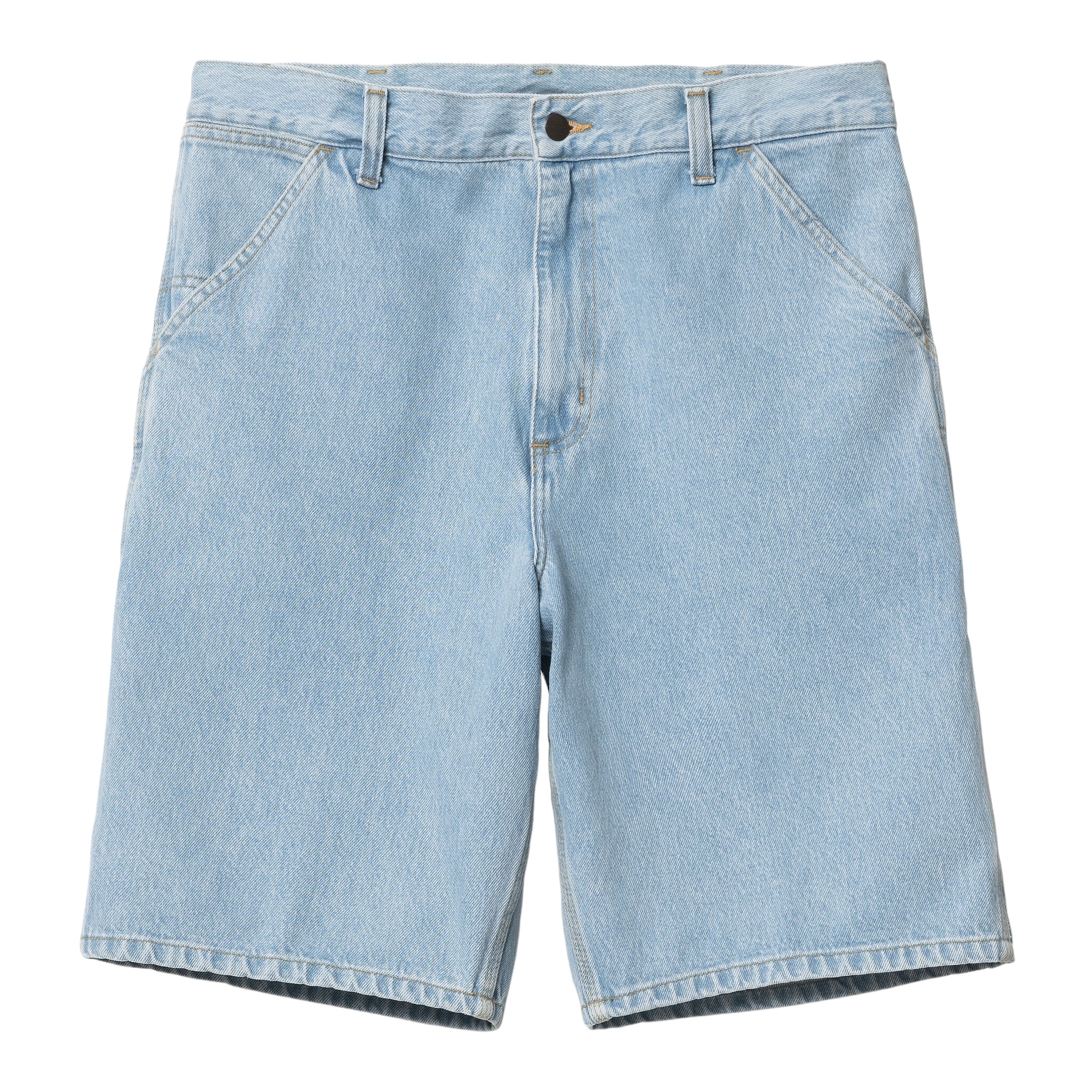 Carhartt WIP Single Knee Short - Blue (Heavy Stone Bleached)
