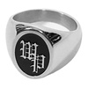 Signet Ring Signature Pack - Silver/Black